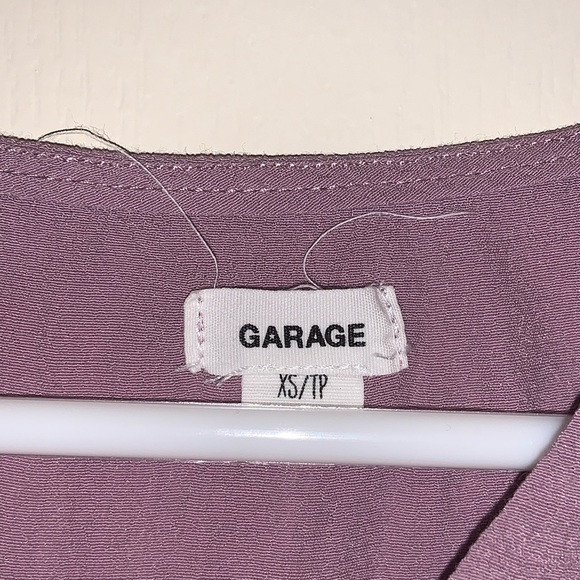 Garage Cropped Top Light Purple - Picture 3 of 4